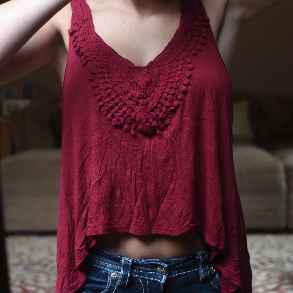 Flirty tank top